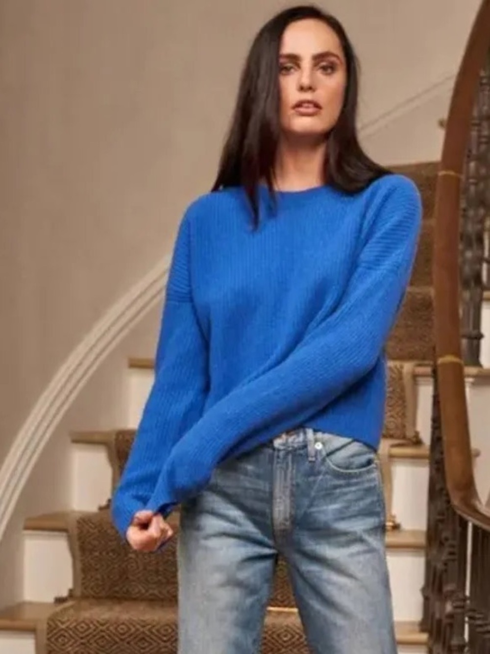 La Ligne Mini Toujours Sweater in Cobalt size XS